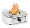 onlyfire Estufa de Alcohol de Acero Inoxidable, Quemador de Alcohol, Hornillo de Camping Portátil con Potencia de Fuego Ajustable A Prueba de Viento, para Barbacoa Al Aire Libre, Mochilero, Picnic