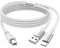 MOSWAG Cable 2 en 1 USB C a USB B 1M con Cable de Impresora USB A-Macho a B-Macho Compatible con MacBook Pro, HP, Canon, Brother, Samsung