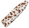 Darisoco Brown Cow Pattern Ironing Board Covers Standard (Fits Large Boards 15 x 54 inch) Stylish Washable Ironing Board Protector Home Decors