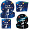 Letromp Two the Moon Birthday Decorations 2 the Moon Party Paper Plates Napkins for Outer Space/Galaxy Astronaut/Space Man/Robot UFO Theme Baby Boys 2nd Birthday Party Supplies Decorations