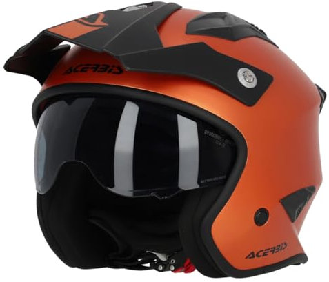 Acerbis Aria Metallic Jethelm (Orange Matt,XS (53/54))