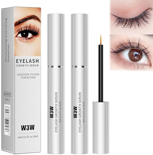 TiLLOw Lash Growth Serum, Wimpernserum für längere, dichtere und voluminösere Wimpern (2 pcs)