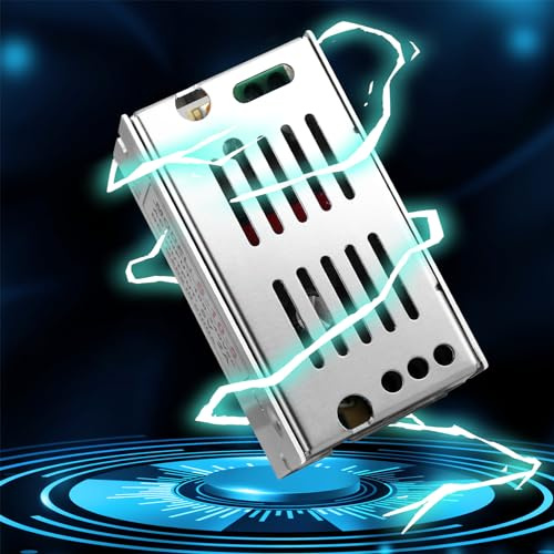 LightingWill Alimentation 5V 2A 10W, Transformateur 220V 5V, Convertisseur AC 220V vers DC 5 Volts, Transfo pour Bandes, Lampes et Projecteurs