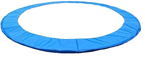 Ø 244 Cm Coussin De Protection Trampoline, Tapis De Protection, Bâche À Ressorts pour Trampoline Résistant Aux Rayons UV, Anti Déchirure