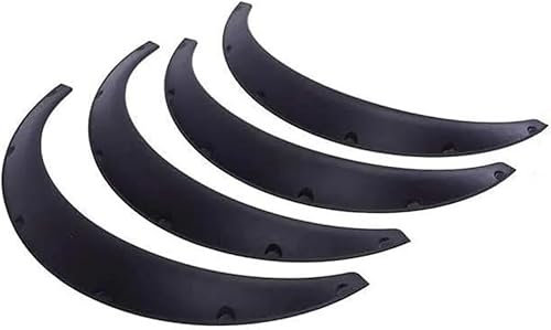 zjbzq Auto Fender Rad Augenbraue für Suzuki Samurai JL Sport Utility 2RD Small Truck 1985-1995, Vorne Hinten Spritzfest Wheel Eyebrow Protector KotflüGel Radlauf Verbreiterungen Set