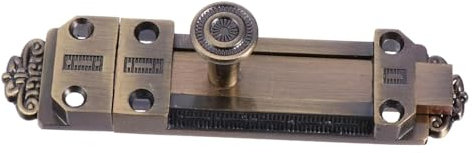 Bolts Lock Multi-Purpose Catch latch,Padlock Hasp,Antique Copper Pin Antique Door Slide Locks Door Cabinets Bolt Lock Shutters Bar Gate Latches Door Window Cabinet Door