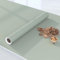 VIOPVERY Peel and Stick Wallpaper - 60cm x 1000cm Plain Green Thick Vinyl Wrap for Kitchen, Bedroom and Furniture