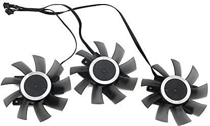 BDAKQJV Carte Graphique CF-12815S RTX2070 RTX2080 Compatible avec RTX 2080 2080Ti 2070 Super Gaming OC X3 Ventilateur de Carte Graphique remplacer