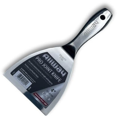 4 Inch Professional Stainless Steel One Peice Strong Decorating Filler Scraper Tool Knife, 4 inches, UX4F