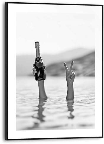 REINDERS Gerahmtes Bild, Sea Cheers, Hobbyraum, MDF, 40 x 30
