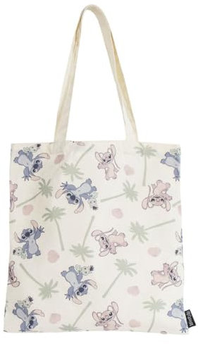 CARTOON Bolsa de tela reutilizable multifunción, Stitch E Angel (2), 39