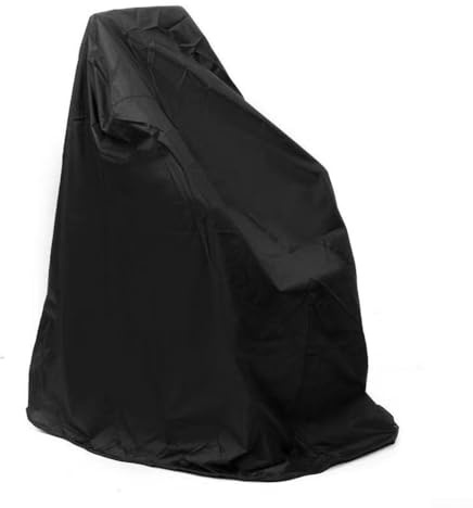 Housse de protection pour fauteuil roulant électrique, imperméable, anti-poussière et pluie, tissu Oxford 420D, noir (115 x 75 x 130 cm)