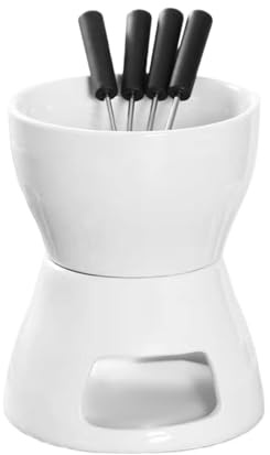 Générique Fonduetasse | kleines Caquelon – persönliches Rechaud für Fondue und Kaffeetasse – für Sauce, Meeresfrüchte, Süßigkeiten, Karamell, Vorspeisen, Hochzeit, Geburtstag, Party,