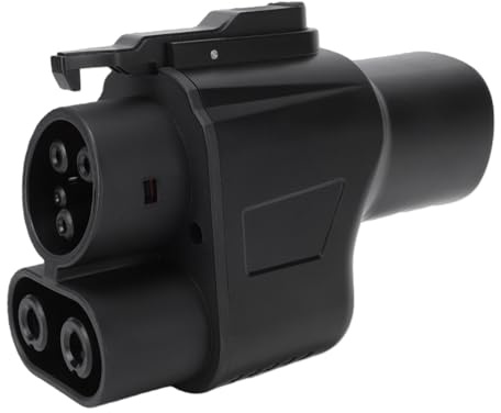 AKLOSIPY Supercharger-Adapter für Elektrofahrzeuge, 500-A-Schnellladegerät, Ersatz für Elektrofahrzeuge, Praktische Ladelösung, Schutzart IP65, CCS1 auf CHAdeMO EV-Ladegerät