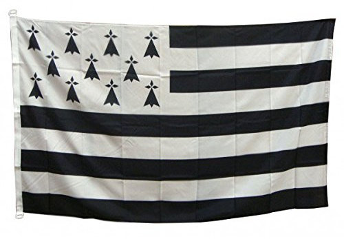 Drapeau Breton « Gwenn ha Du » 90 x 150 cm