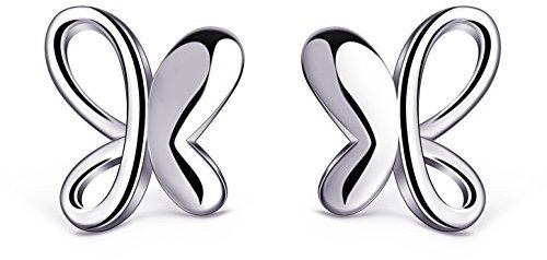 B.Catcher Ohrringe Damen Ohrstecker 925er Sterling Silber Ohrschmuck ''Schmetterling Traum''Set