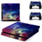 Wondder PS4 Skin Pegatinas, Pegatinas de protección de Vinilo para Consola PS4 + 2 Fundas de Controlador + 2 x empuñaduras de Silicona para Pulgar (Color 13)