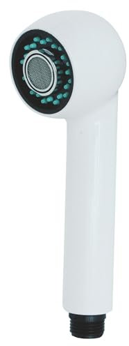 SOMATHERM FOR YOU, Douchette évier finition blanche M15/21, compatible mitigeur, en ABS, pour eau chaude et froide, idéale pour une installation facile et esthétique dans votre cuisine
