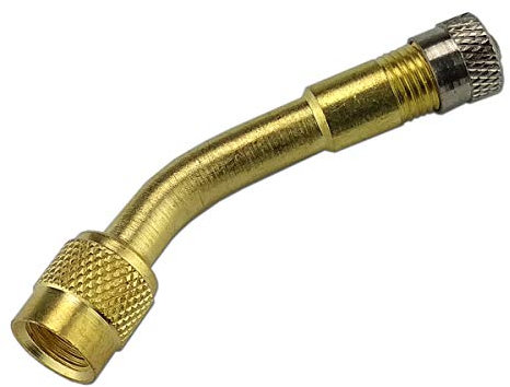 Stix Ventilverlängerung Reifenventil Winkel 135° Grad Adapter für LKW Bus Reifen Zwillingsrad Aufpumpen