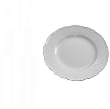 Saturnia Set 6 piattini Dessert cm 17. Malaga Bianco