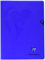 Clairefontaine 322362C Un Lot de 10 Cahiers Agrafés Mimesys Bleus marines - 24x32 cm - 96 Pages Petits Carreaux - Papier Blanc 90 g - Couverture Polypro