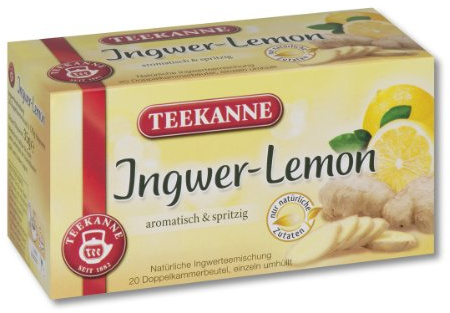 Teekanne Ingwer-Lemon, 20 Beutel