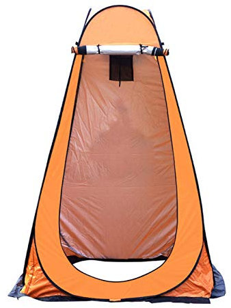 Yusheng Tente de douche | Cabine de vestiaire portable pour le camping | Toilettes extérieures pop-up salle de bain, protection solaire et pluie pour l'extérieur, tente d'intimité pliable avec sac de
