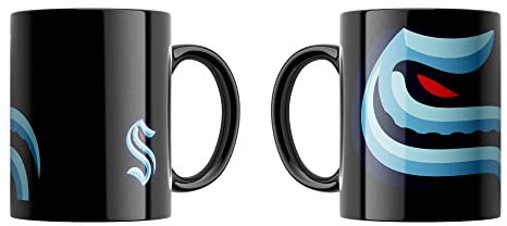 Great Branding Seattle Kraken Oversized Logo NHL Becher (330 ml)