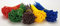 Kabelbinder 100mm 500Stck. - fünf Farben - inkl. Aufbewahrungsbox | Premiumqualität von PC24 Shop & Service