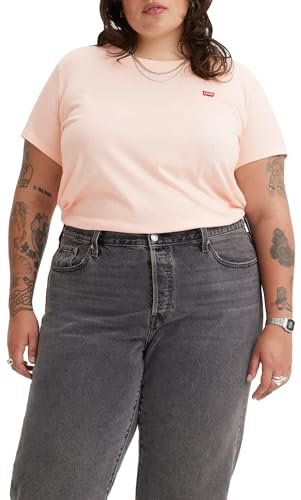 Levi's Plus Size The Perfect Tee, T-shirt Donna, Pearl Blush, 3XL