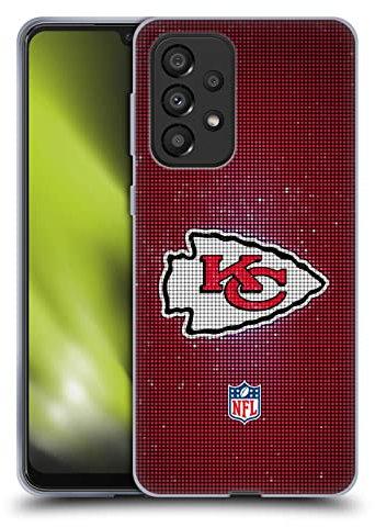 Head Case Designs Offizielle NFL LED Kansas City Chiefs Artwork Soft Gel Handyhülle Hülle kompatibel mit Galaxy A33 5G (2022)
