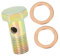 A ABSOPRO Voiture Banjo Boulons Frein Raccord Adaptateur M12x1.25mm Métrique Filetage