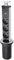Bloc Prise Escamotable 4 Prises 2 USB, Prise de Table escamotable Multiprise Escamotable Prise pour Plan de Travail Multiprise Encastrable pour Cuisine Bureau