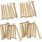 SEWOART 100stücke Messingnägel Runde Kopf Goldene Antike Nägel Für Möbel Dekoration Holzboxen Für DIY Projekte Und Möbelzubehör