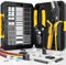DxCRIMP JST Crimpzange Set, Dupont + JST-PH + JST-XH 2,5mm Crimpzange Stecker Set, Es gibt 40 Stile Stecker mit Abisolierzange, Crimpzange [Für 0,03-0,5mm²]. Krimpzange für Dupont Stecker Set, Molex