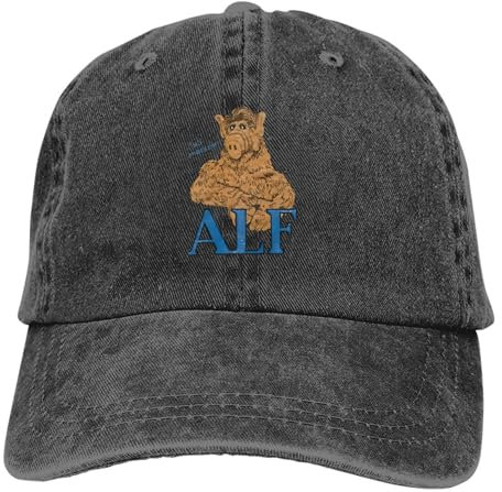 Pure Color Dad Hüte für Frauen, Baseballmütze mit Visier, Gordon Shumway TV Visor Cap, ALF Animated SeriesDad Golf Trucker Laufmütze