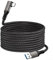 USB A to USB C Fast Charge Cable for Quest Link VR Delivers 10Gbps Data Speed and 3A Power (0.3)