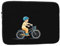 RRKDOY Little boy Learning to Bike Stampato Antiurto Portatile Laptop Sleeve Bag 15 pollice per Uomini Donne Viaggi di Affari, Ufficio Uso quotidiano
