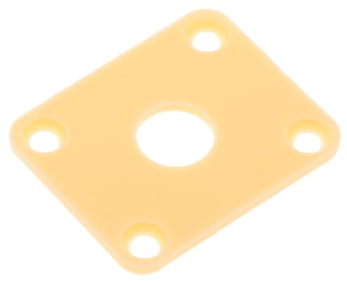 Vaguelly Electric Guitar Socket Cover Replacement Plastic Guitar Jack Plate Cover