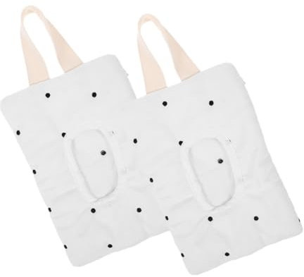 Holibanna 2stücke Hängende Taschentuchhalter Für Feuchttücher Wiederverwendbarer Behälter Aufbewahrungstasche Für Reise Feuchttüchertasche Nachfüllbarer Spender Für Babytücher