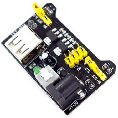 Breadboard Power Module Delivering 5V And 3.3V Outputs Switchable For MB102 Seamlessly Circuit Designing