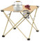 Opilroyn Tavolo da campeggio portatile – leggero tavolo pieghevole con 2 portabevande, accessorio da campeggio per esterni, portatile, per picnic, giardino, balcone, viaggi