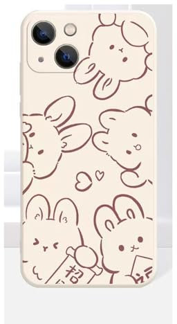 LIRASIRA Compatible con Xiaomi Redmi Note 10 Pro 4G Lindo Funda Teléfono Conejo Pantalla Completa