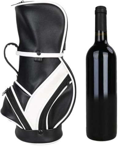 Gomice Sac Isotherme pour Bouteilles De Vin | Sac à Vin Imperméable pour Le Golf | Porte-Bouteille Multi-Poches pour Plage Golf Fêtes