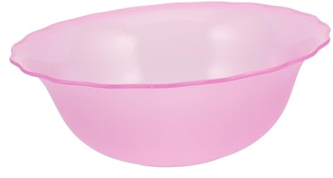 DOITOOL Bassin De Salon De Beauté En Plastique Dépoli Violet Petite Taille Récipient Visage Usage Polyvalent Portable Pour Soins Du Visage