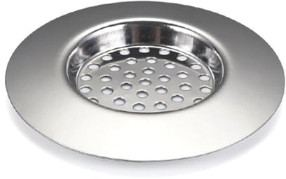 Bathroom Sink Drain Strainer Stainless Steel Bathtub Shower Drain Filter Basket Hair Catcher for Kitchen Laundry Floor