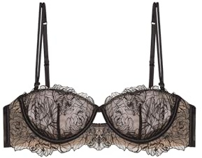 YAMAMAY -Reggiseno Balconette con Ferretto