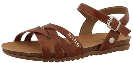 MUSTANG Damen Klassische Sandalen, Frauen Sandalen