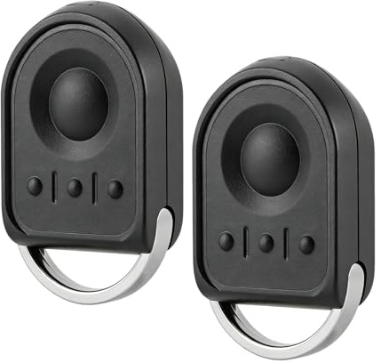 HYMOLKYE 2 Pack for Somfy KEYGO RTS Remote Control | 433.42MHz Garage Door Remote Somfy Remote Control fob with Red LED