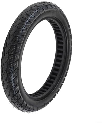 Neumático de goma sólida de 14 pulgadas 14x2.125 57-254 neumático de bicicleta eléctrica a prueba de pinchazos para bicicleta eléctrica y scooter eléctrico, resistente al desgaste, rueda de ciclismo